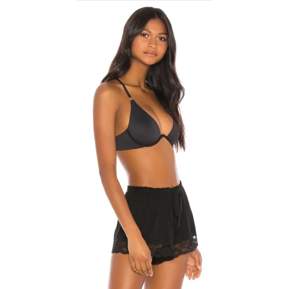 Free People Ari Convertible Bra in Black